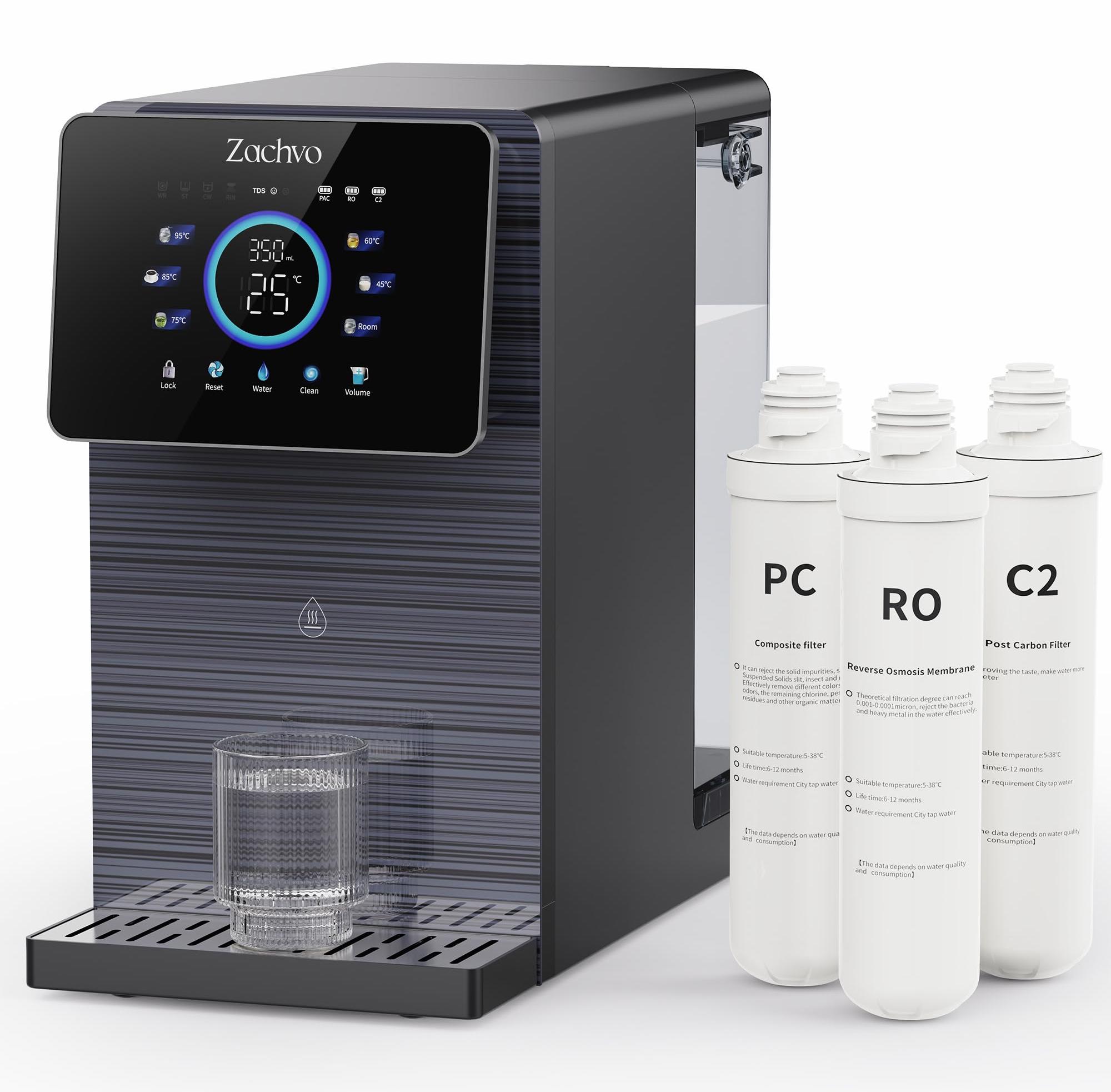 Wasserspender mit Umkehrosmose, 10 Temperaturstufen, 7 l Tank