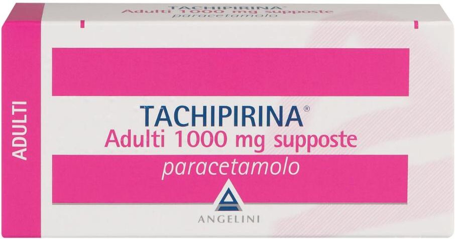 ANGELINI (A.C.R.A.F.) SpA Tachipirina, 1000mg Paracetamolo Adulti, 10 Supposte