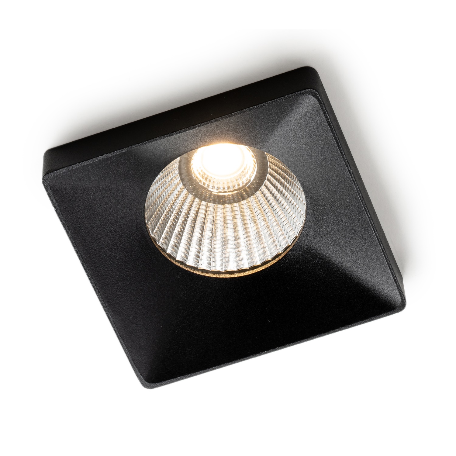 SLC LED-Einbaustrahler SQUARY schwarz 2700K 3234509 7070938054416