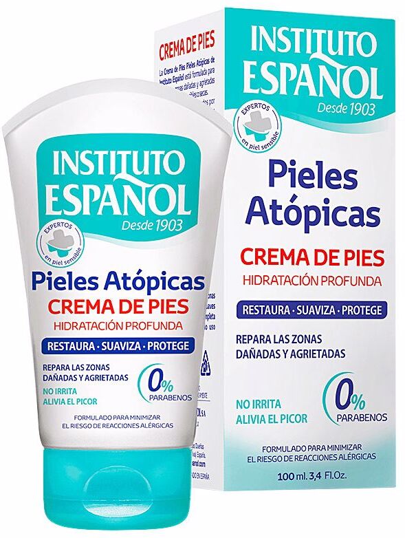 Instituto Español Piel Atópica crema hidratante y reparadora pies 100 ml