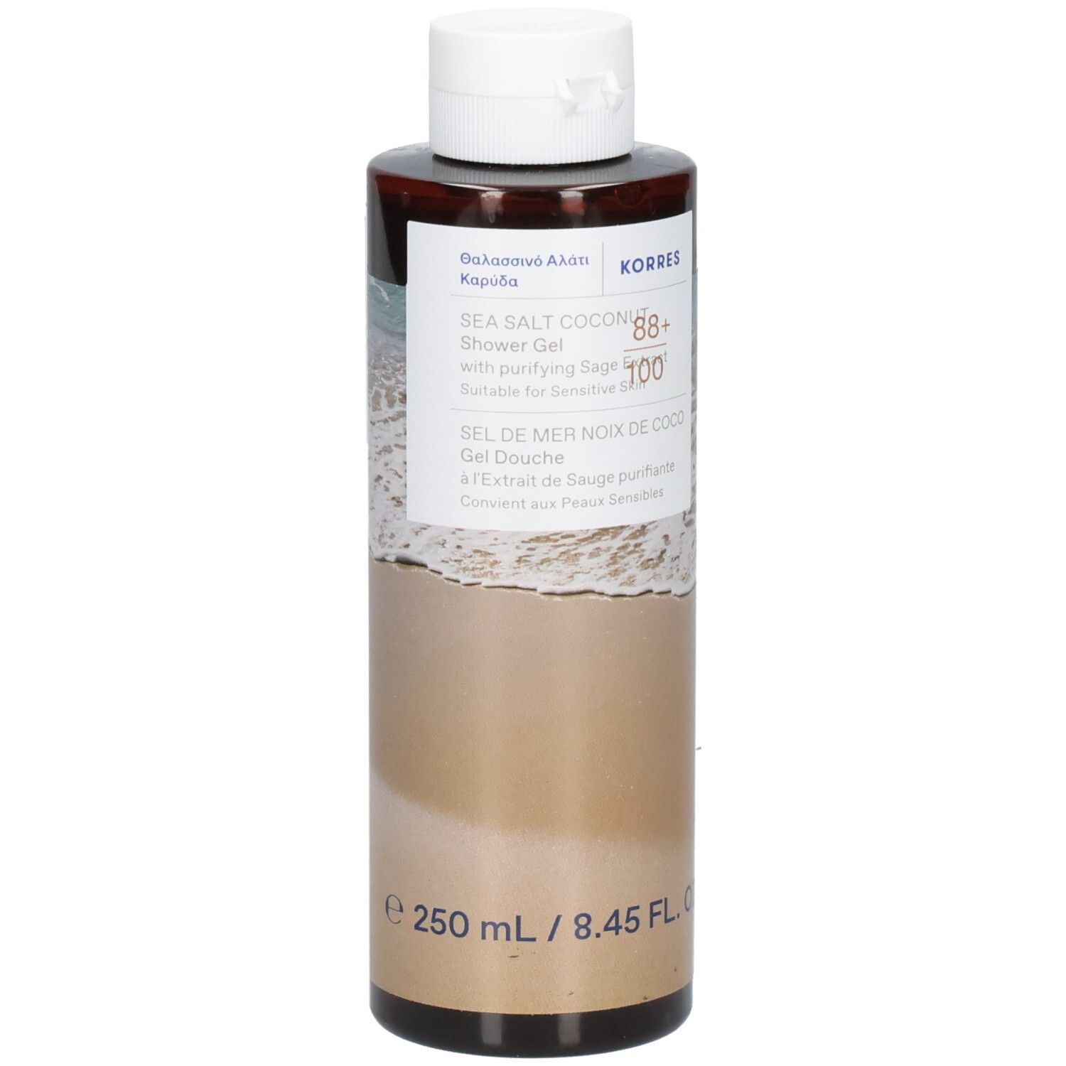 Korres KB Coconut Water Gel Douche 250ml 250 ml Duschgel