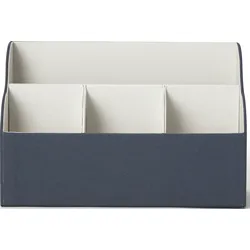 Printworks Schreibtisch-Organizer 17 x 26 cm dunkelblau-creme