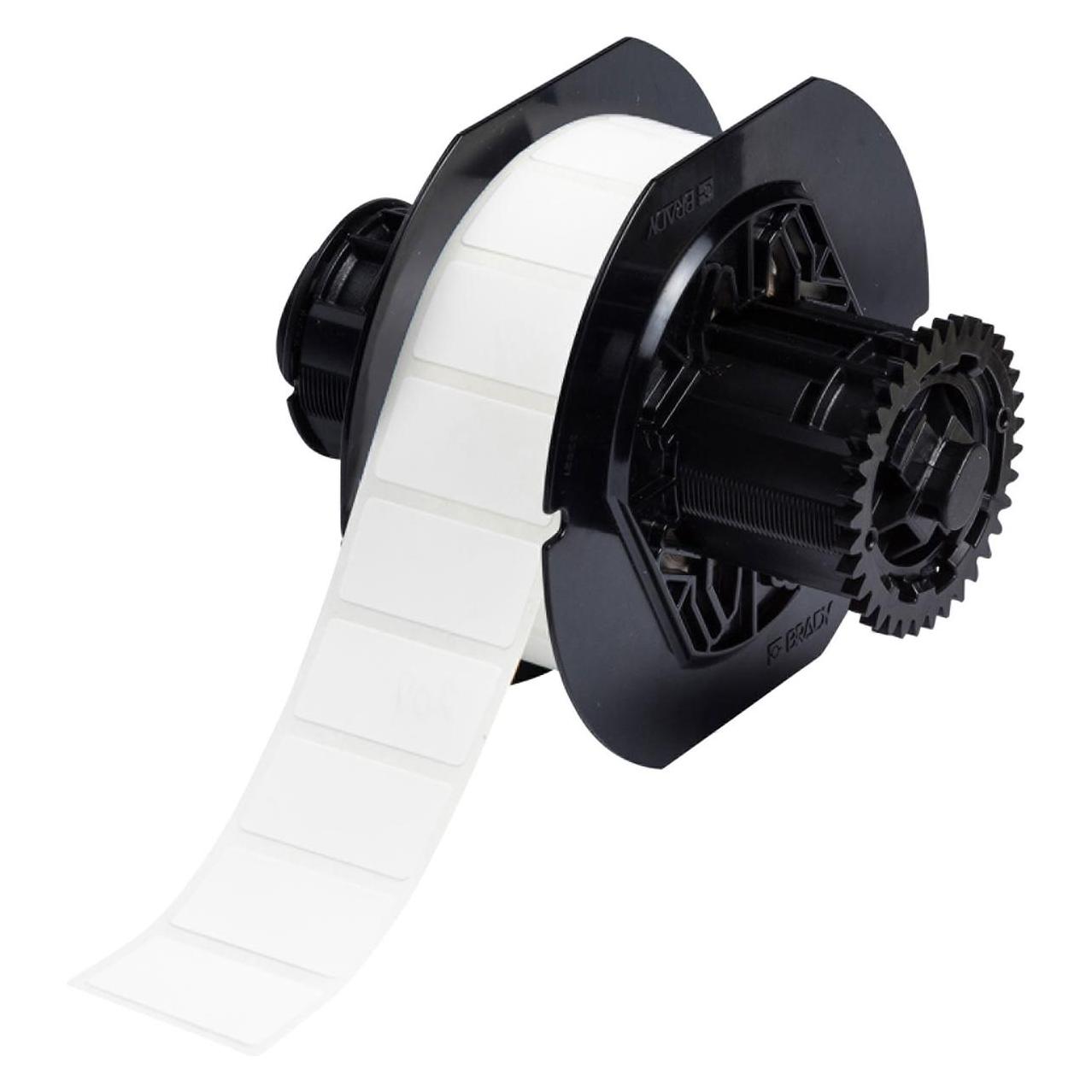 Brady B33-136-7425, Polypropylen, Weiss, 38.1 x 19.05 mm, permanent (1500 Etik) (43.18 mm) (B33-136-7425)