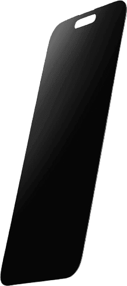 REACONDICIONADO Seminuevo Excelente Protector pantalla - CellularLine TOP SECRET ECLIPSE, Apple, iPhone 16, Filtro de privacidad, Cristal templado