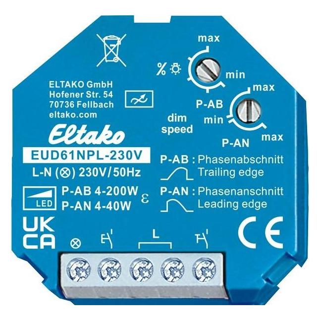 Eltako EUD61NPL-230V (Dimmaktor) (61100832)