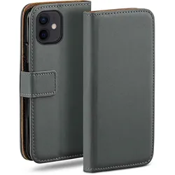 moex Book Case für iPhone 12 mini Klapphülle mit Kartenfach