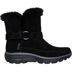 SKECHERS Damen Slipper EASY GOING-DREAMERS LUXE VIBES, Größe 40 in Schwarz Schwarz