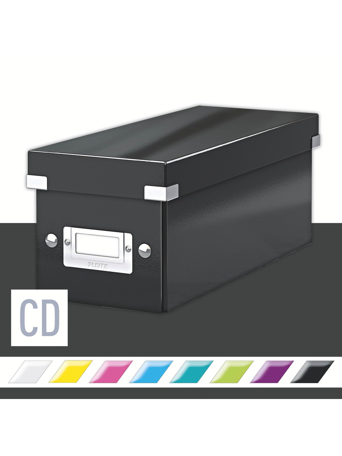 Leitz Click & Store WOW CD Aufbewahrungsbox Schwarz