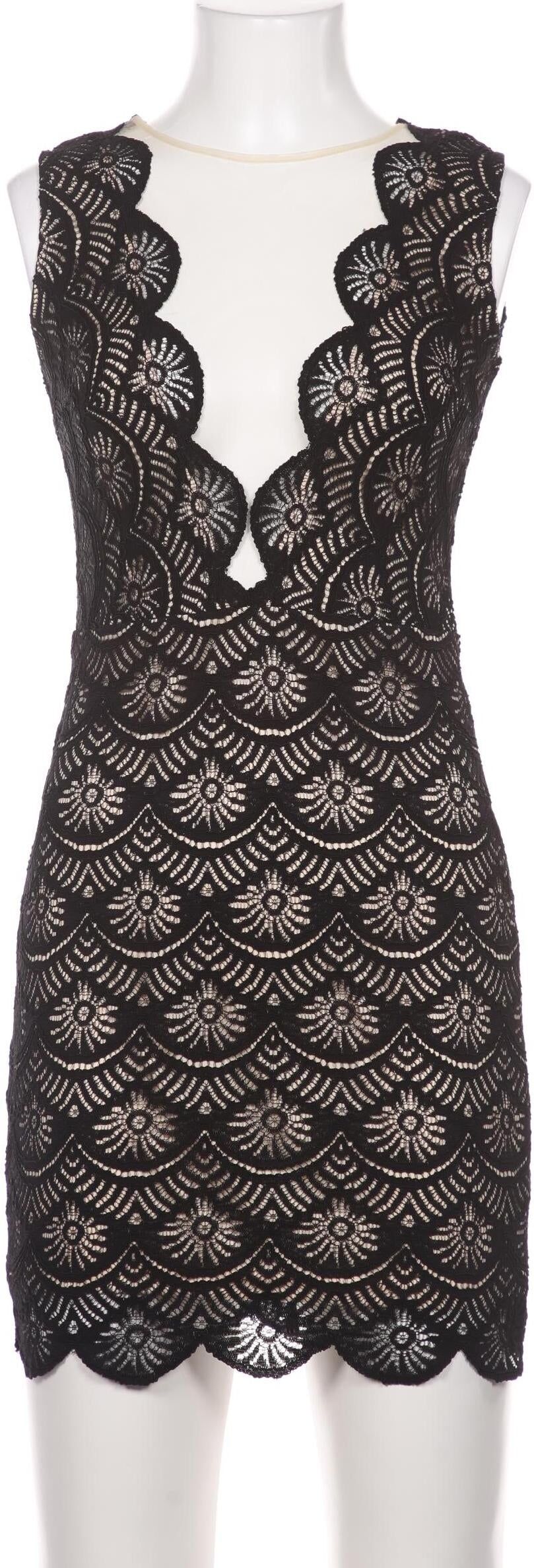 Missguided Damen Kleid, Schwarz, Gr. 3Xs, Synthetik / Baumwolle - Second Hand