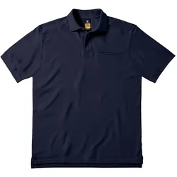 B&C Herren Workwear Piqué Polo Skill Pro PUC10 navy XXL