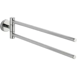 Handtuchhalter BOSIO (BHT 5,50x9x43 cm) - silber - BHT 5,50x9x43 cm