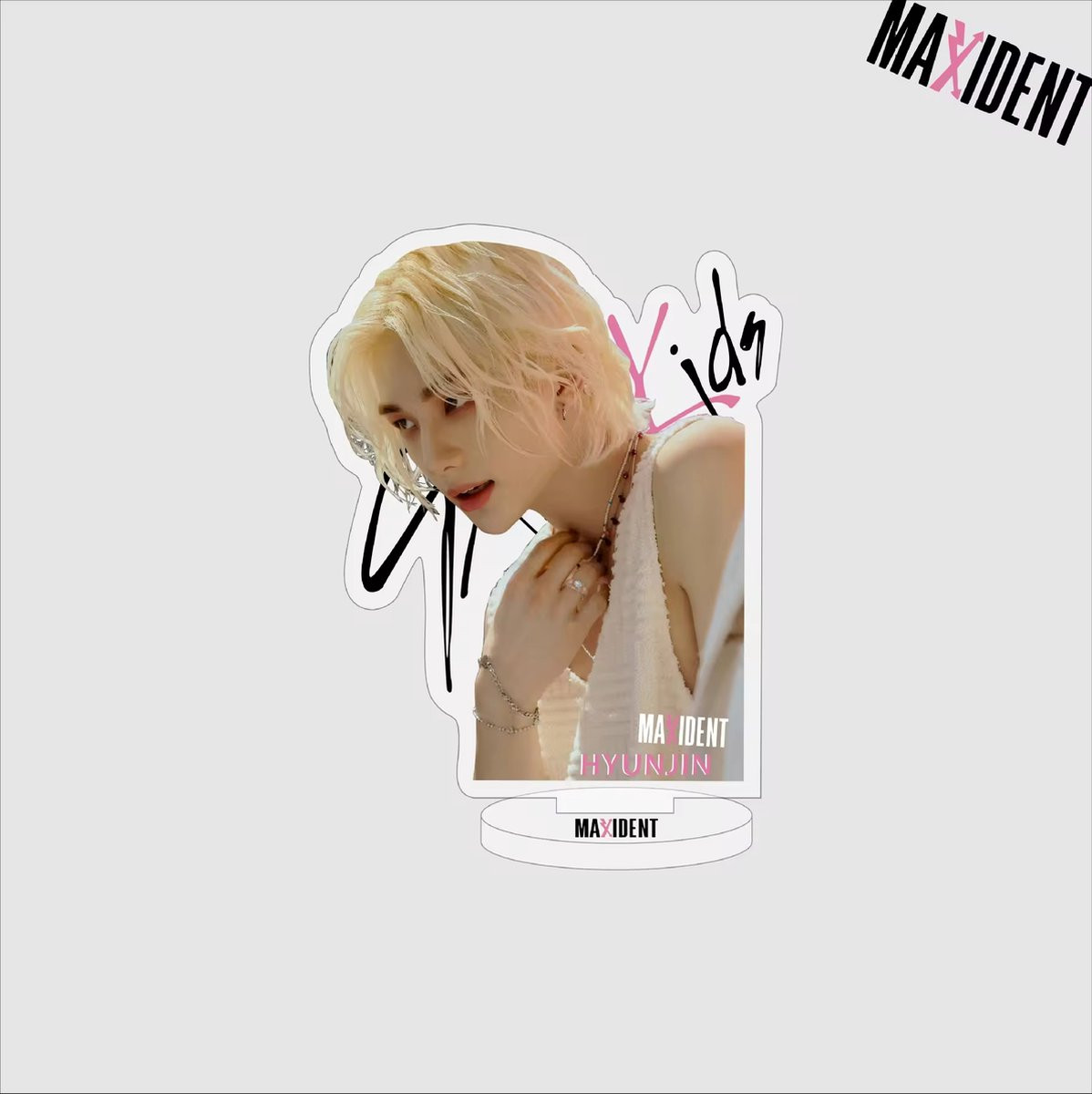 Stray Kids MAXIDENT HYUNJIN KPOP Idol Acryl Standee Fotostandaard