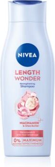 Nivea Length Wonder champô reforçador para pontas duplas 400 ml. Length Wonder
