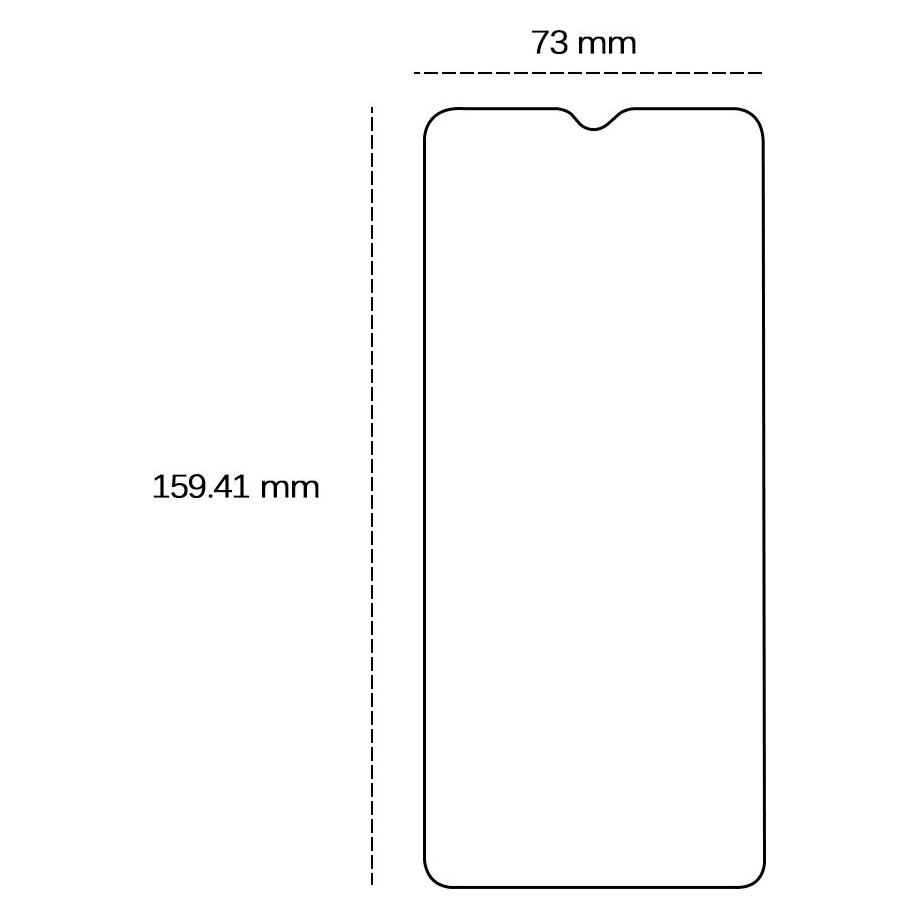 OEM Tempered glass 2,5D for Xiaomi Redmi A5 (1 Stk., Xiaomi Redmi 5) (54849491)