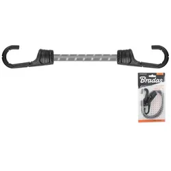 Set 2 x Spanngummi mit metall PVC Haken 0,8x40cm Bradas BCH2-08040GY-B
