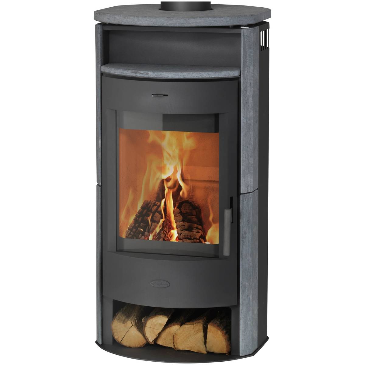 Fireplace Kaminofen " Prag " Naturstein - 6.5 kW - für max. 116 m³