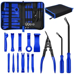 Polsterentfernungs-Set, Autowerkzeugkoffer, 45-teilig.