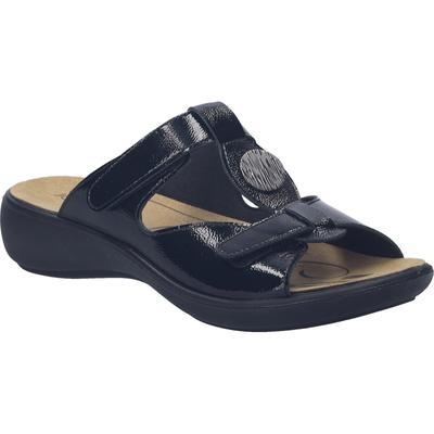 Sandale JOSEF SEIBEL "Ibiza 15, schwarz", Damen, Gr. 40, schwarz, Obermaterial: 100% Rindsleder Leather cow., Schuhe Sandale
