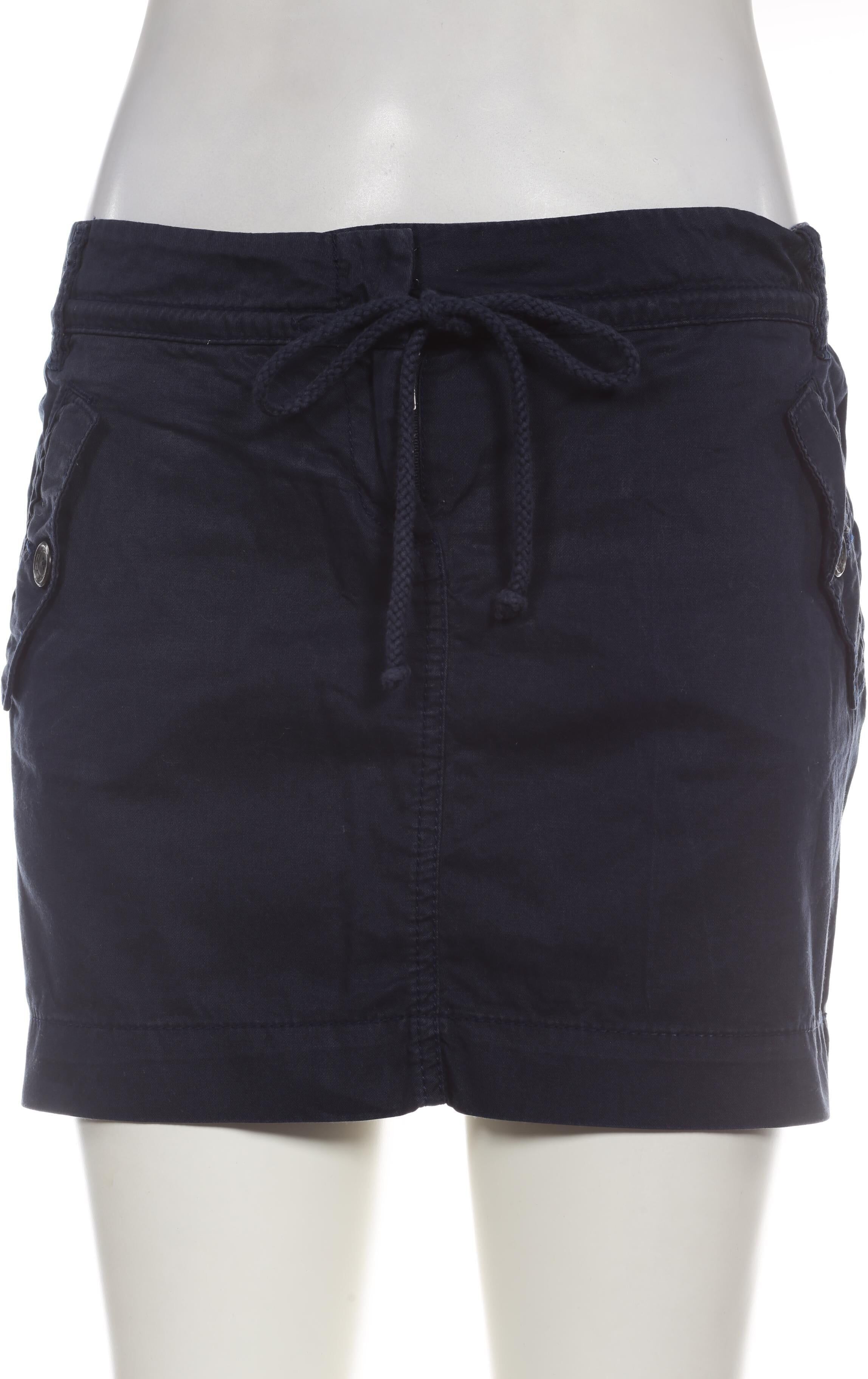 SIR Oliver Damen Rock, Blau, Gr. EU 34, Baumwolle - Second Hand