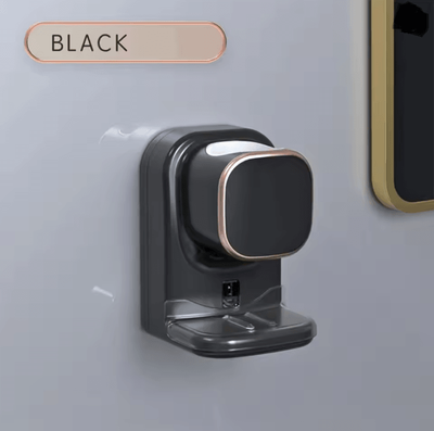 Inspire Essentials AutoPress Wall Mounted Automatic Toothpaste Dispenser Touch Free Bathroom black