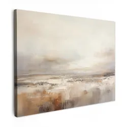 LEINWANDBILD Kunst - Industriell - Grau - Braun - Abstrakt Wandbilder 80x60 cm