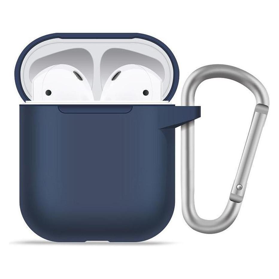 BlueO - Liquid Silicone Protect Case - for AirPods 1 - Navy Blue (Kopfhörer Hülle) (60439593)