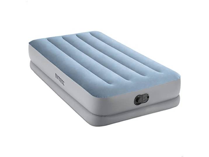 Intex - 64157 - Lit Donflable Raised Comfort - Gonfleur Électrique Prise USB 1 Pers