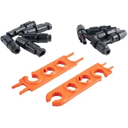 Offgridtec Solarstecker 5 Paar PV-Set IP67 für 6mm2 + Schlüssel