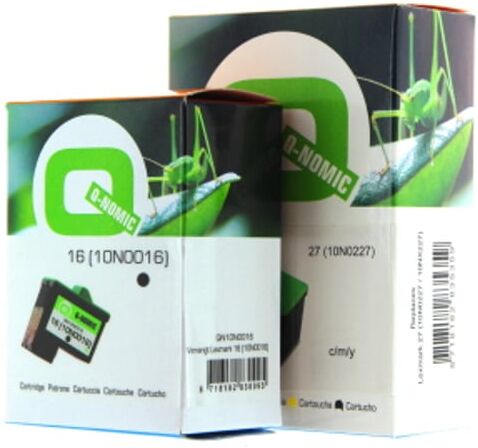Q-Nomic Pack 16 (negro) + 27 (tri-color)