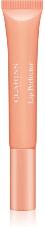 Clarins Lip Perfector Shimmer Læbeglans med fugtgivende virkning Skygge 02 Apricot Shimmer 12 ml
