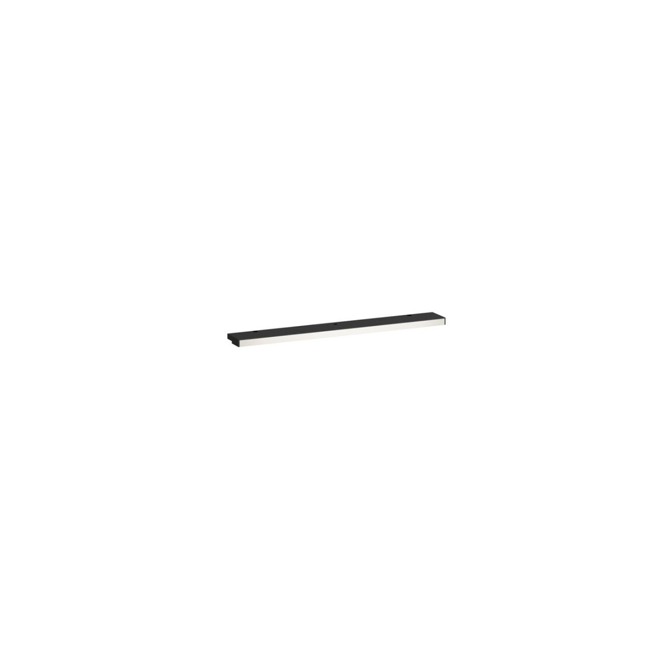 LAUFEN LED-Leuchte horizontal Frame 25 50x400x13 fuer Schalter schwarz matt H4475639004501
