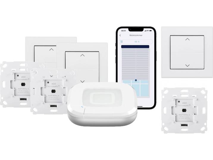 EQ-3 AG Homematic IP Starter Set Rollladensteuerung für 3 Rollladen