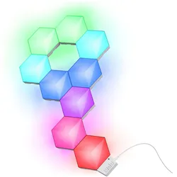 Trust Gxt902 Vybz RGB Hexagon Light (Mehrfarbig, RGB), Modding Beleuchtung