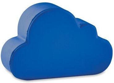 Anti-stress personnalisé CLOUDY PU bleu