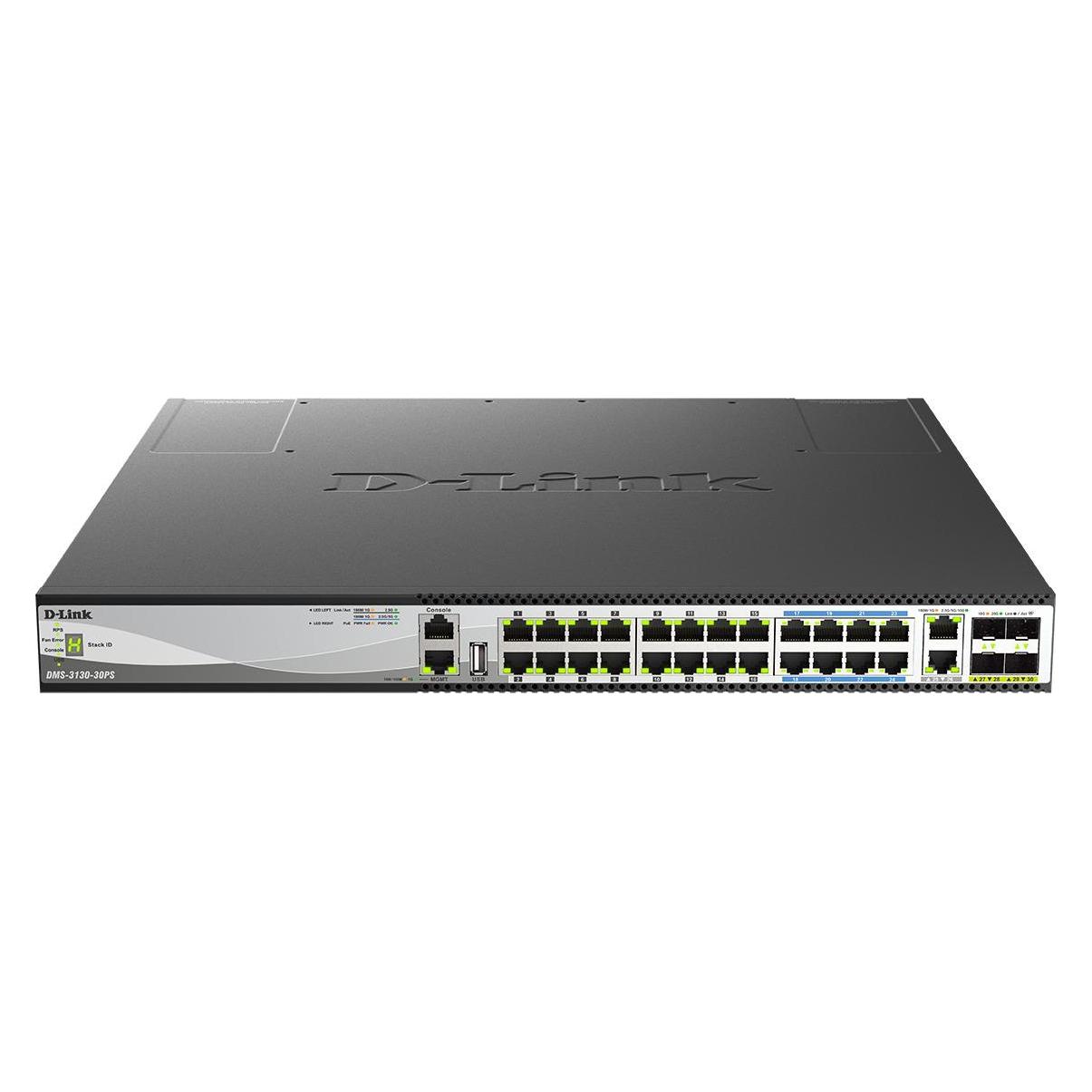D-Link Switch L3 Light 24 ports Multigigabit P (30 Ports) (DMS-3130-30PS/E)