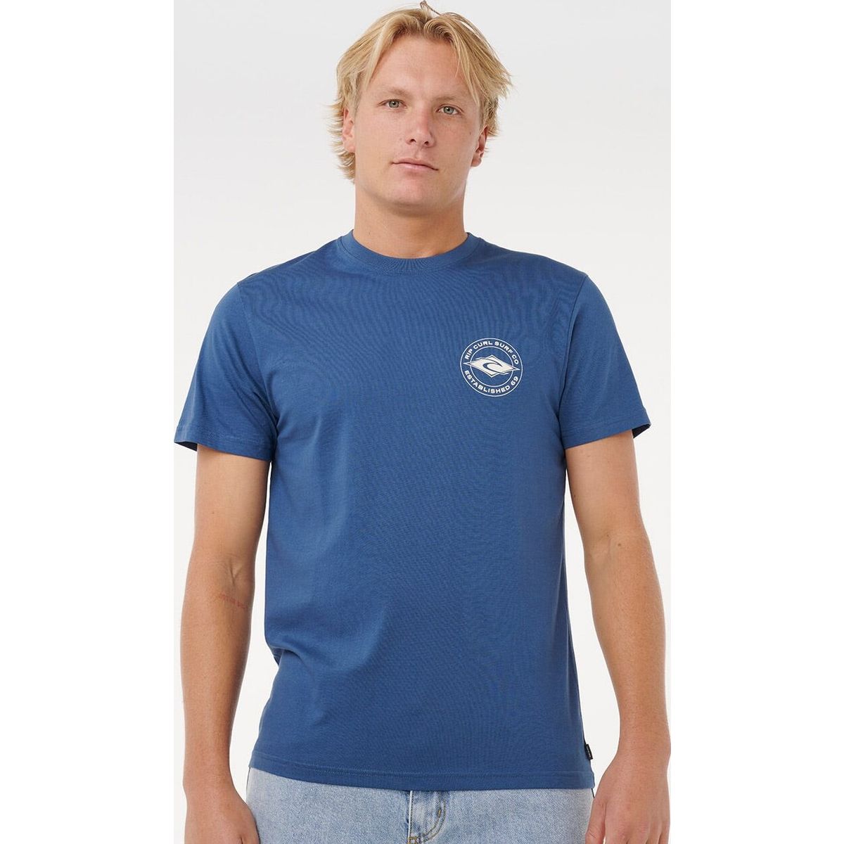 RipCurl Staple Tee light navy (2359) M 0TQMTE_2359_M