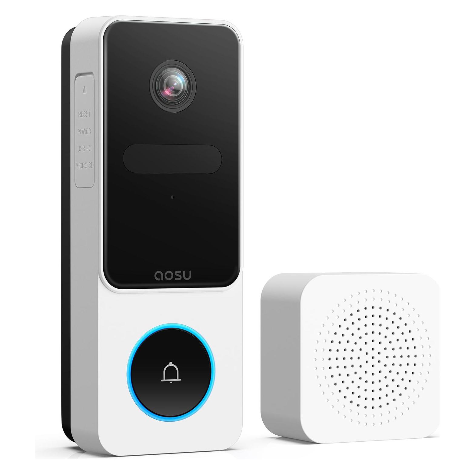 Aosu Video Doorbell SE (Bluetooth, WLAN) (AOS-V8E0.WAEU01000)