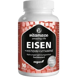 Eisen 20 mg + Histidin + Vitamine C B9 B12 90 ST