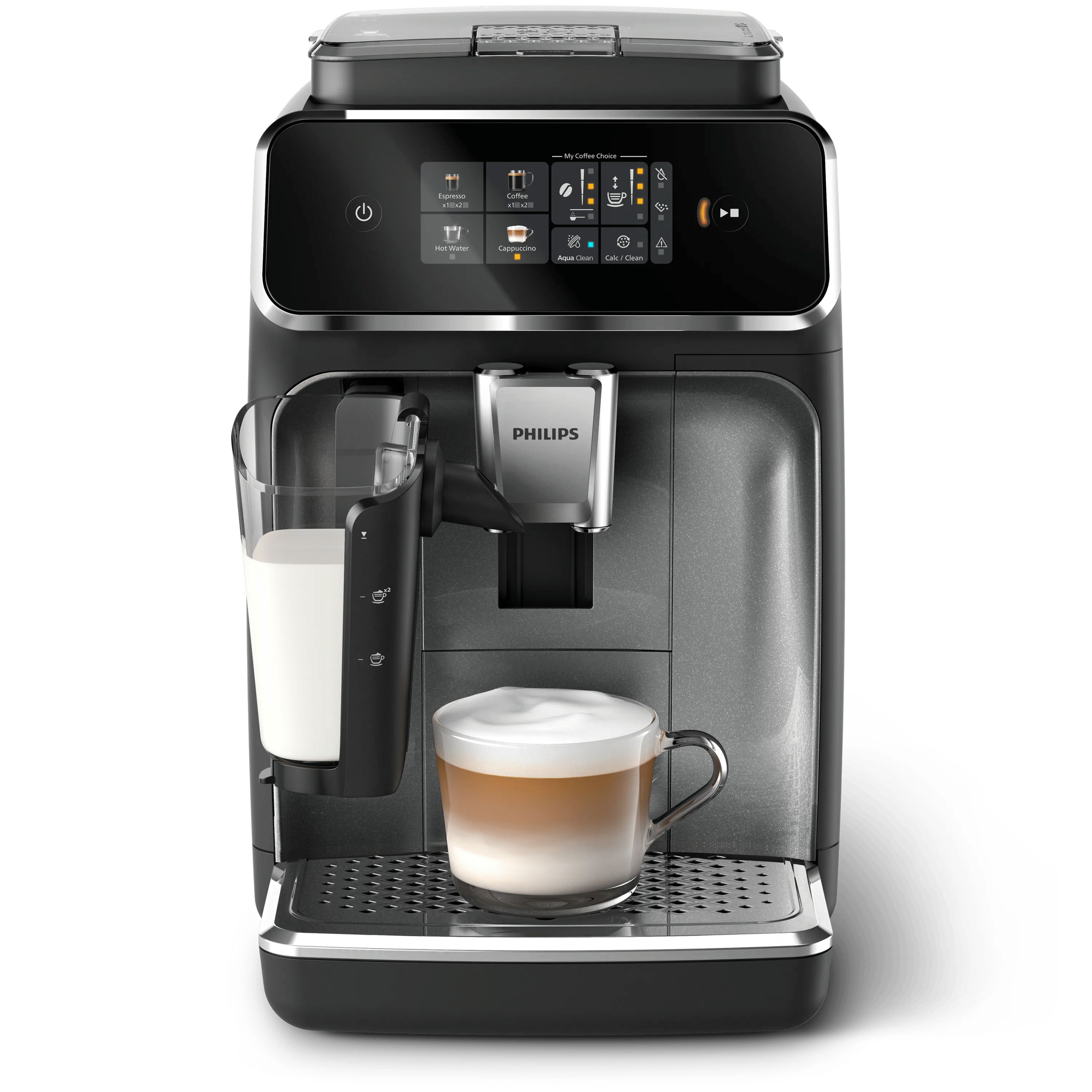Philips Series 2300 EP2339/40 LatteGo Kaffeevollautomat 15 bar 1,8 l 275 g (Grau)