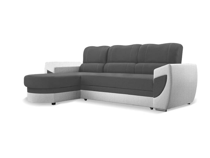 Ecksofa TRENDI Links Grau/aschegrau (Bahama 35 + Bahama 31)