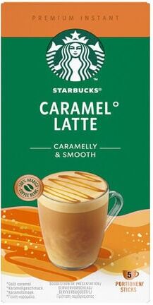 Starbucks - Löslicher Kaffee Karamell Latte - 115 G - MaxiCoffee