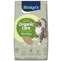 Biokats Organic Care Plant Fibres 12kg Premiumkatzenstreu