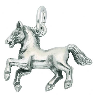 Kettenanhänger ADELIA´S "Anhänger Pferd 925 Silber", silber, Schmuckanhänger, Mädchen, Pferd, Silber 925 (Sterlingsilber), Kettenanhänger, Silberanhänger Pferd