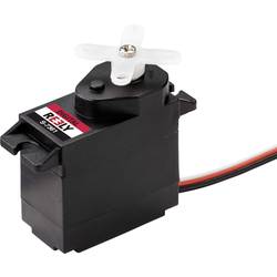 Reely Micro-Servo Digital-Servo Getriebe-Material: Kunststoff Stecksystem: JR S - 7361