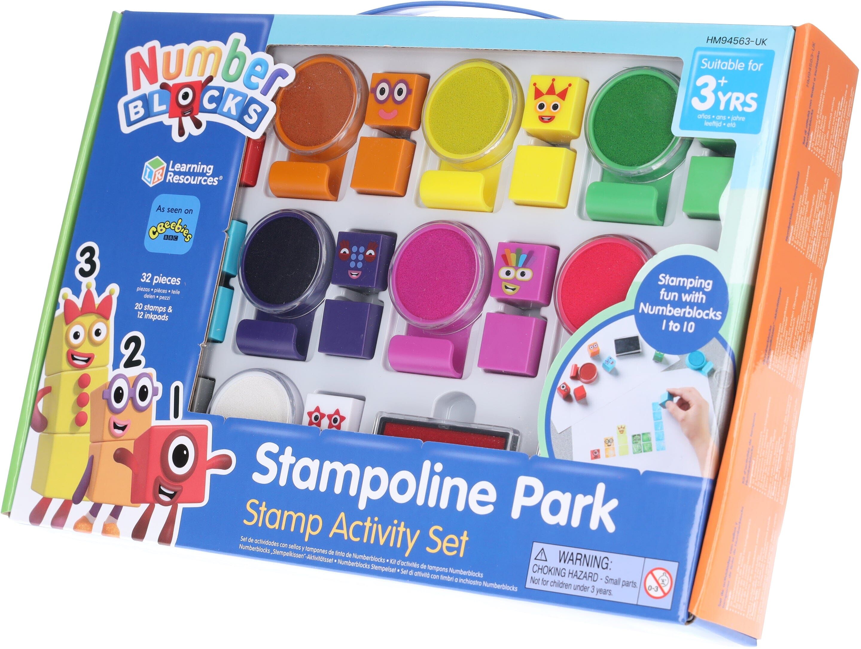 Numberblocks Stampoline Park Stamp Activity Set by Learning Resources - Ages 3+ - Educatinal Toy Learning Resources
