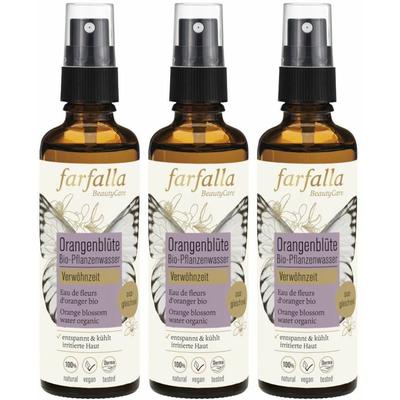 Farfalla Bio-Pflanzenwasser Orangenblüte Spr 75 ml x3 3x75 Spray