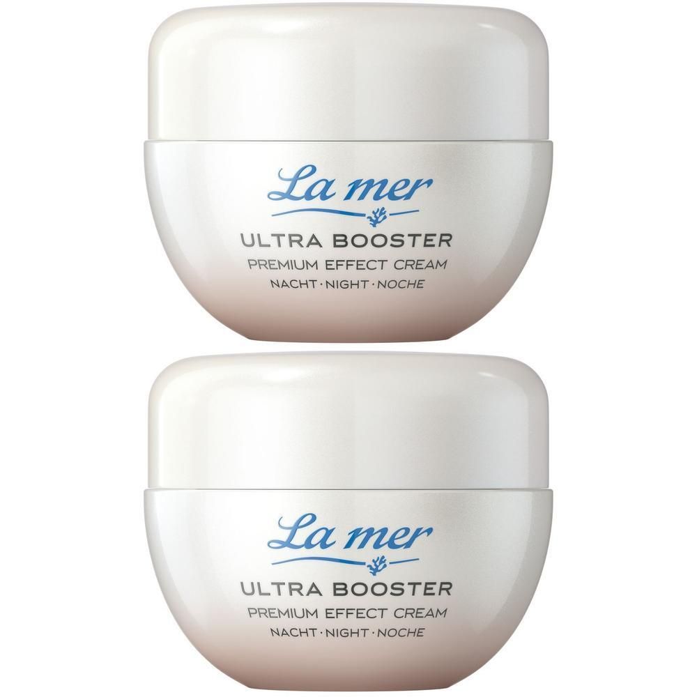 LA MER Ultra Booster Prem.Effect Cream Nacht mP 2x 2x50 ml Nachtcreme
