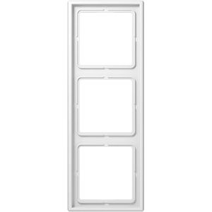 Jung Steckdosenrahmen LS 983 WW, 3-fach, alpinweiß