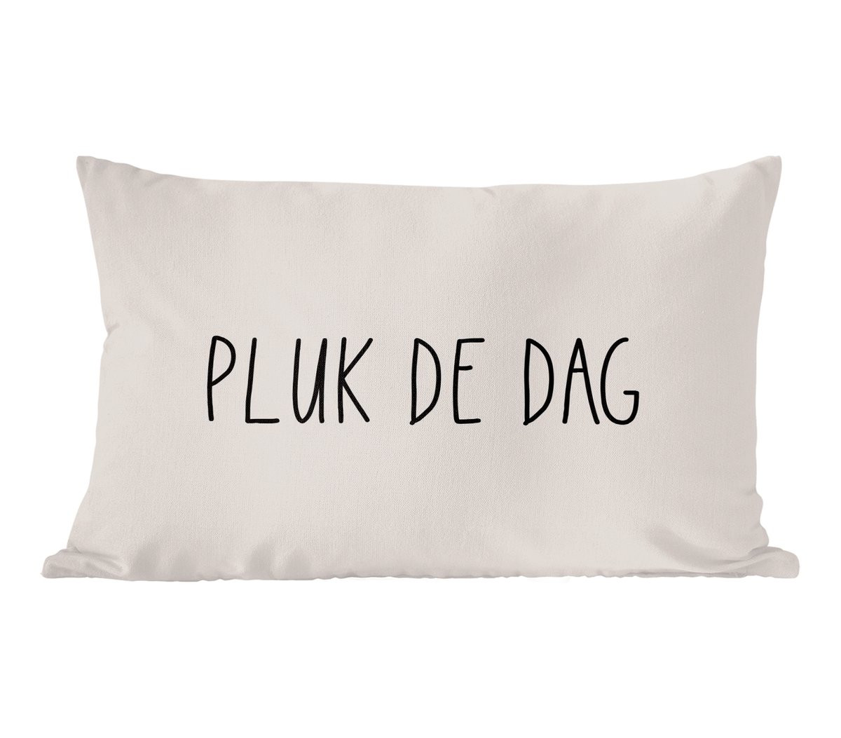 Carpe Diem Sierkussen met tekst quote - 50 x 30 cm