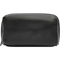 Liebeskind Berlin Pouch Accessories Kulturbeutel aus Schafsleder, Necessaire, Schwarz